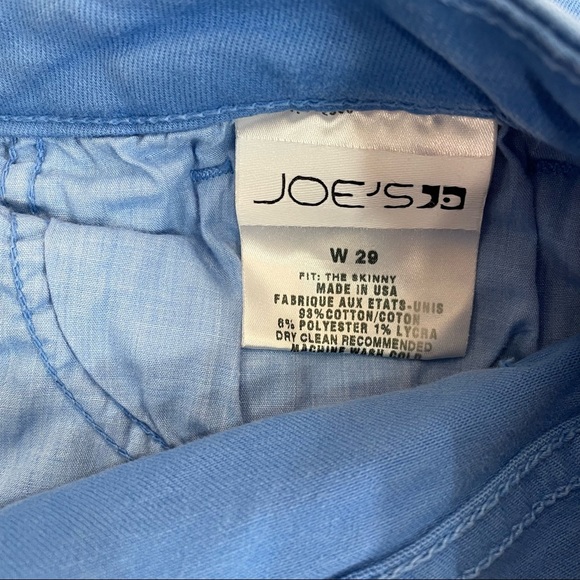 Joe's Jeans Blue Skinny Pants - Picture 4 of 8